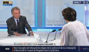 François Bayrou, invité de Ruth Elkrief sur BFMTV - 211013