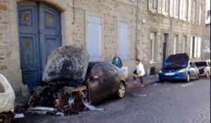 Saint-Brieuc (22). Une dizaine de voitures incendiées