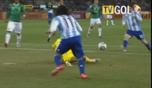 Mondial. Argentine 3-1 Mexique : Tevez hors jeu sur le premier but