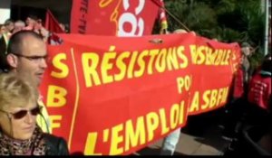 Lorient (56). Manifestation dans la rue et au congrès des maires