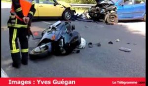 Kervignac (56). Une collision fait sept blessés