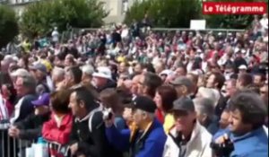 Tour de France. Une foule compacte à Dinan