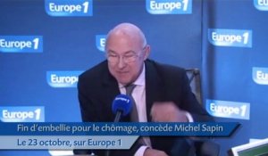 «Les chiffres du chômage ne seront pas bon» prévient Sapin