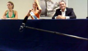 Miss France 2012. Delphine Wespiser parle en alsacien avec son grand-père