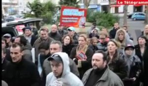 Lorient. Une soixantaine de forains manifestent en centre-ville