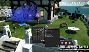 Démonstration du housing de Final Fantasy XIV