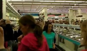 Quimperlé (29). Flash mob dans les rayons d'un hypermarché