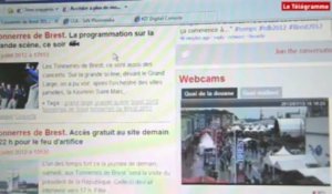 Tonnerres de Brest. Vidéo 4G en direct : le Télégramme innove