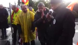 Alcatel-Lucent. 300 salariés manifestent à Lannion