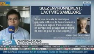 Le titre Suez Environnement progresse: Chicuong Dang dans Intégrale Bourse  24/10