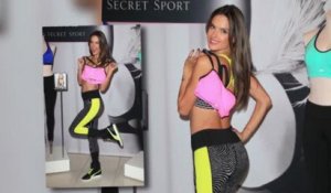 Alessandra Ambrosio dévoile son ventre plat dans un soutien-gorge de sport