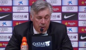 Clasico - Ancelotti : "On aurait dû avoir un penalty"