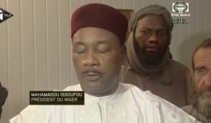 Le président nigérien se félicite de la libération des otages