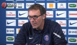 PSG / Lorient - La conférence de presse de Laurent Blanc