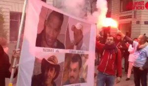 La libération des otages fêtée à Nantes - Libération des otages fêtée à Nantes