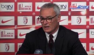 Foot / Ligue 1 / Lille-Monaco / Ranieri : "Je ne suis pas content de l'arbitre" / 03-11