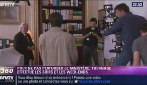 Showbiz: Quai d'Orsay: le tournage - 03/11