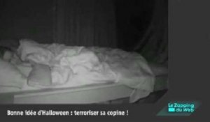 Zapping du web : il terrorise sa copine pendant son sommeil !