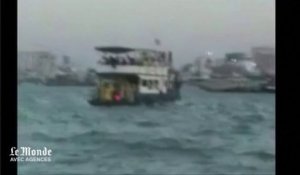 Opération de sauvetage après l'accident de ferry en Thaïlande