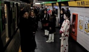 Passer de l'Italie au Japon en une station de métro