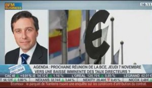 La BCE ne réponds pas aux attentes du marché, Guillaume Menuet, dans Intégrale Bourse – 06/11