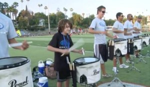 12 Year Old Joins Drum Line Team and killed it!!