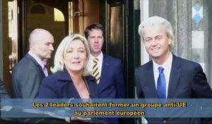 Marine Le Pen prépare un groupe anti-UE au Parlement européen