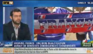 BFM Story: Ukraine-France: les enjeux économiques du football mondial - 15/11