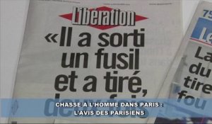 Chasse à l'homme: l'avis des Parisiens