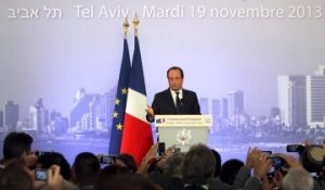 Discours devant la communauté française à Tel Aviv