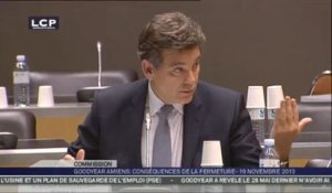 TRAVAUX ASSEMBLEE 14EME LEGISLATURE : Audition d'Arnaud Montebourg, ministre du Redressement productif, par la commission d’enquête Goodyear Amiens-Nord
