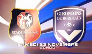 Teaser - Rennes - Bordeaux - Samedi 23 novembre