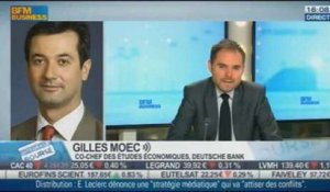 La contraction du secteur privé, la décélération de la croissance en zone euro, le SMIC: Gilles Moec, dans Intégrale bourse - 21/11