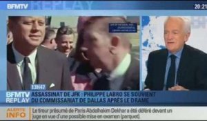 BFMTV Replay: l'assassinat de John Kennedy: Philippe Labro livre ses souvenirs - 22/11