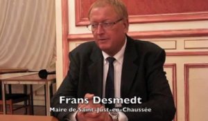 Saint-Just-en-Chaussée: Frans Desmedt fait taire une rumeur