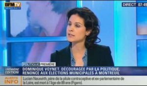 Politique Première: Dominique Voynet s'en va – 26/11