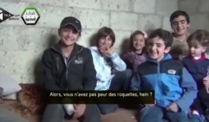 Un tir de roquette surprend des enfants à Damas