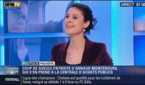 Politique Première:  coup de gueule patriote d'Arnaud Montebourg – 27/11