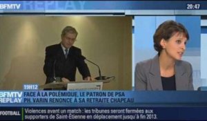 BFMTV Replay: Najat Vallaud-Belkacem salue la décision de Philippe Varin - 27/11