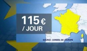 Tour d'Europe: les prisonniers français ne sont pas les plus chers d'Europe - 03/12