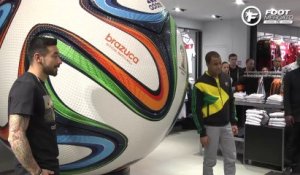 Dans les coulisses de la présentation du Brazuca, ballon officiel du Mondial 2014