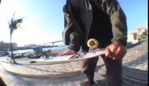 Gou Miyagi en skateboard