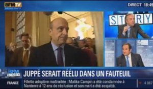 BFM Story: Le match des municipales 2014 à Bordeaux: Juppé serait réélu dès le premier tour - 11/12
