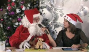 Tchat vidéo : le Père Noël a répondu à vos questions