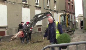 Début de la démolition de la résidence Riga