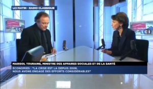Marisol Touraine, invitée politique de Guillaume Durand avec LCI
