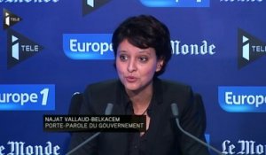 Najat Vallaud-Belkacem au Grand Rendez-vous Europe1 iTélé LeMonde 2/3