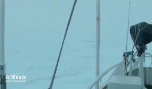 Un bateau russé bloqué par les glaces en Artarctique