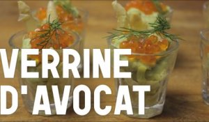 Comment faire une verrine d'avocat