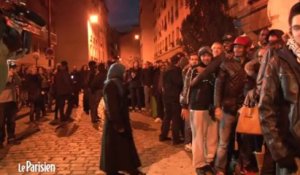 A Paris, les pro-Dieudonné réunis à la Main d'Or crient à la censure